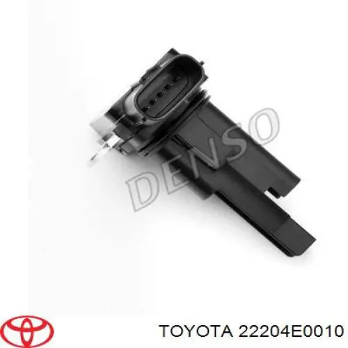 22204E0010 Toyota sensor de flujo de aire/medidor de flujo (flujo de aire masibo)