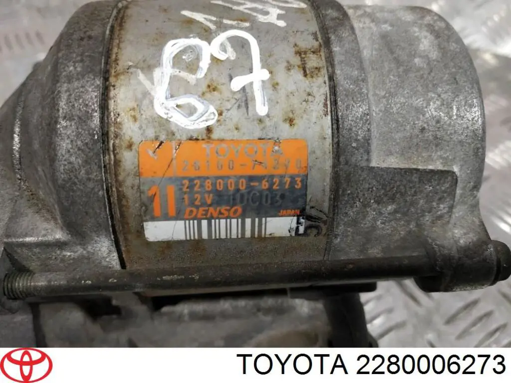 2280006273 Toyota motor de arranque
