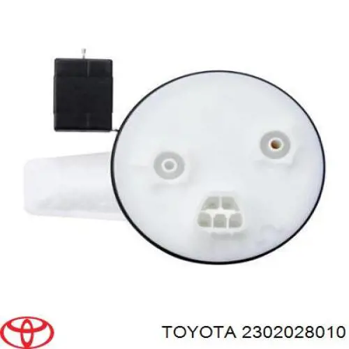 2302028010 Toyota regulador de presión de combustible