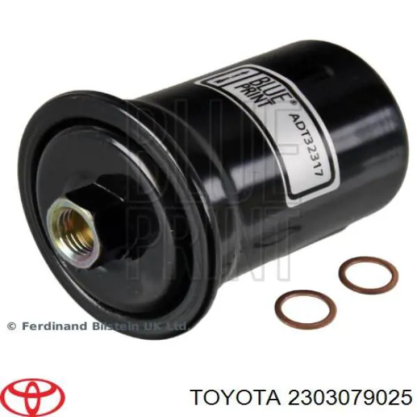 Filtro combustible Toyota 2303079025 precio, desde 10,65 EUR