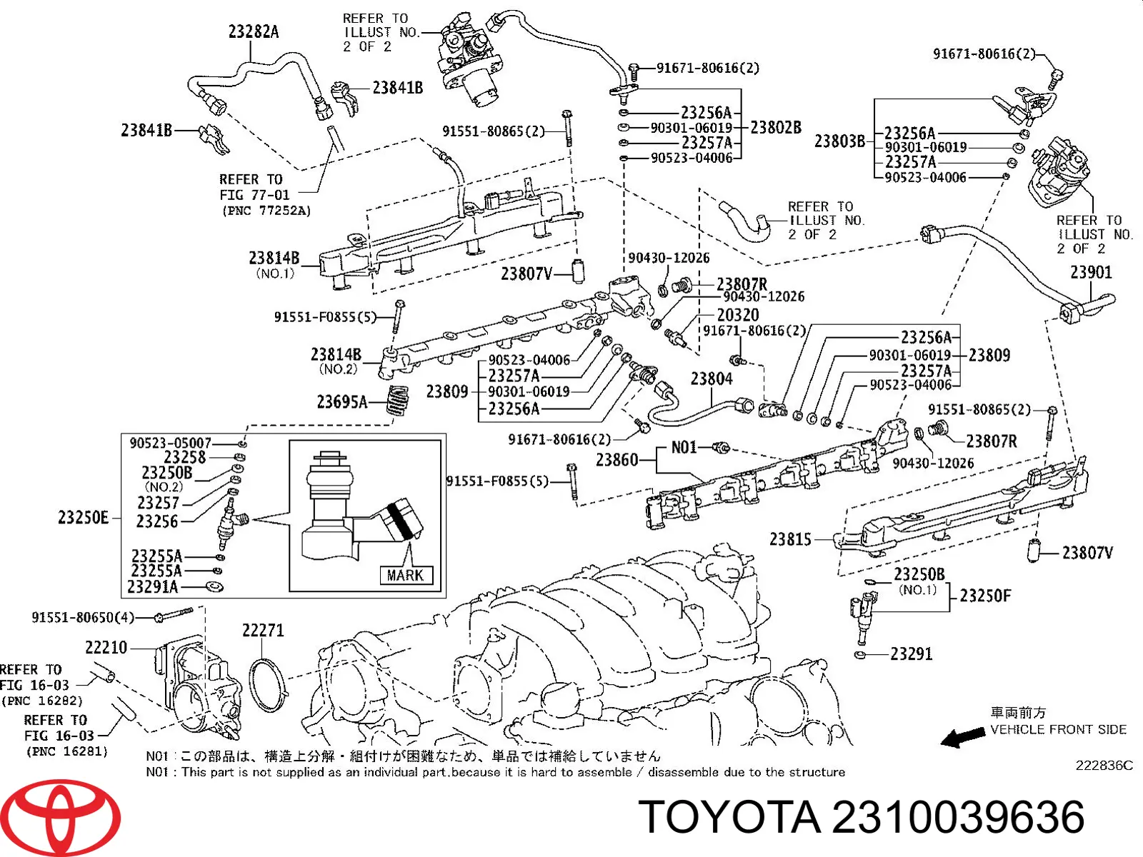 2310039635 Toyota