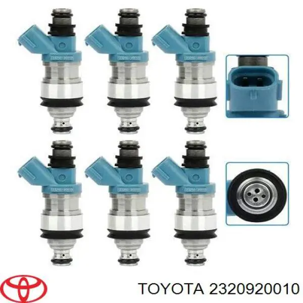 2320920010 Toyota inyector de combustible