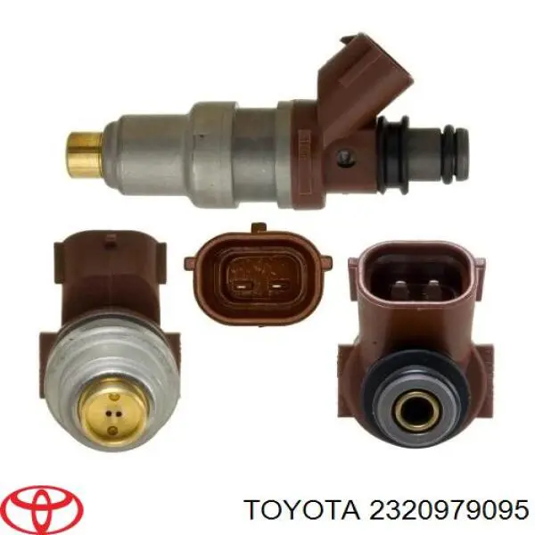 23209-75050 Toyota inyector de combustible