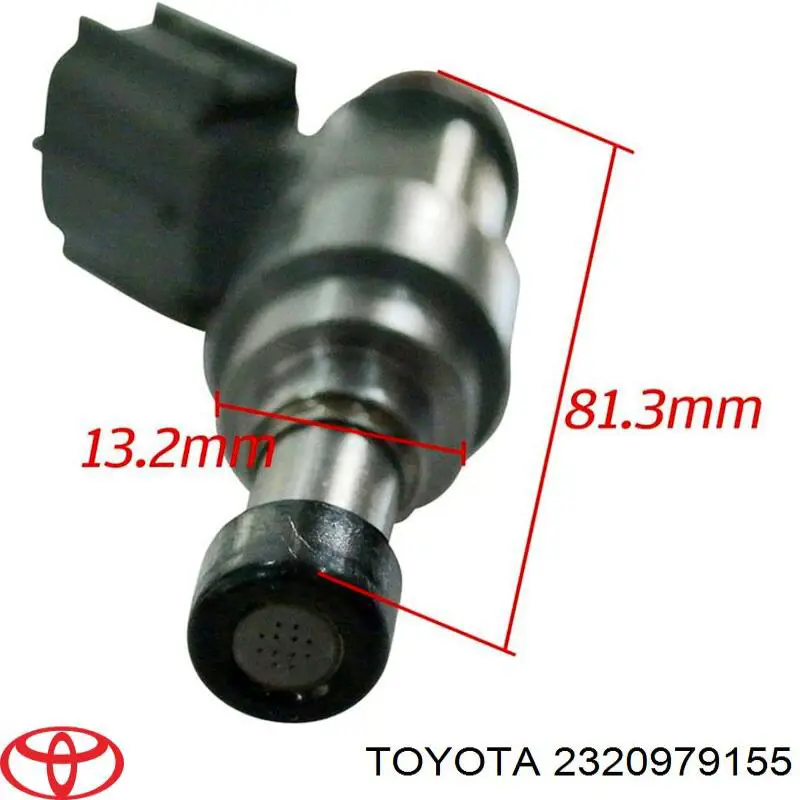 2320979155 Toyota inyector