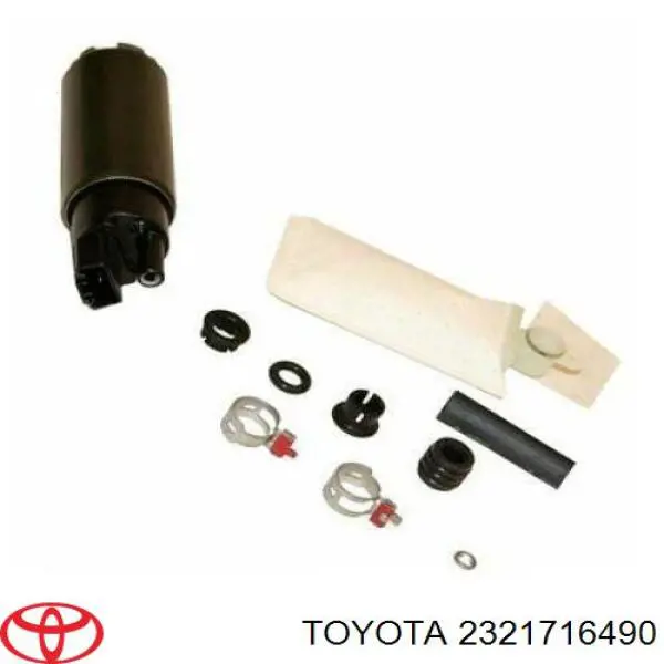 Filtro, unidad alimentación combustible para Toyota Land Cruiser (J8)