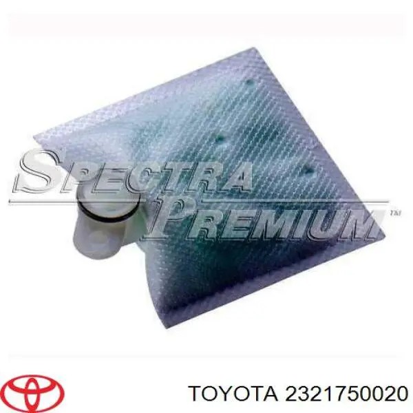 2321750020 Toyota filtro, unidad alimentación combustible