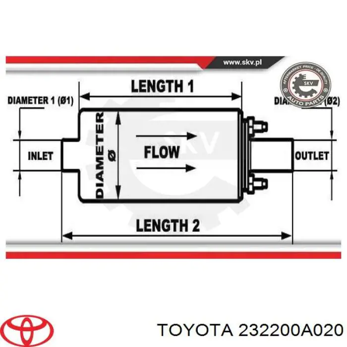 Bomba de combustible eléctrica sumergible  Lexus RX 300/330/350/400H SUV (U3) (2003 - 2008) precio, desde 75,66 EUR