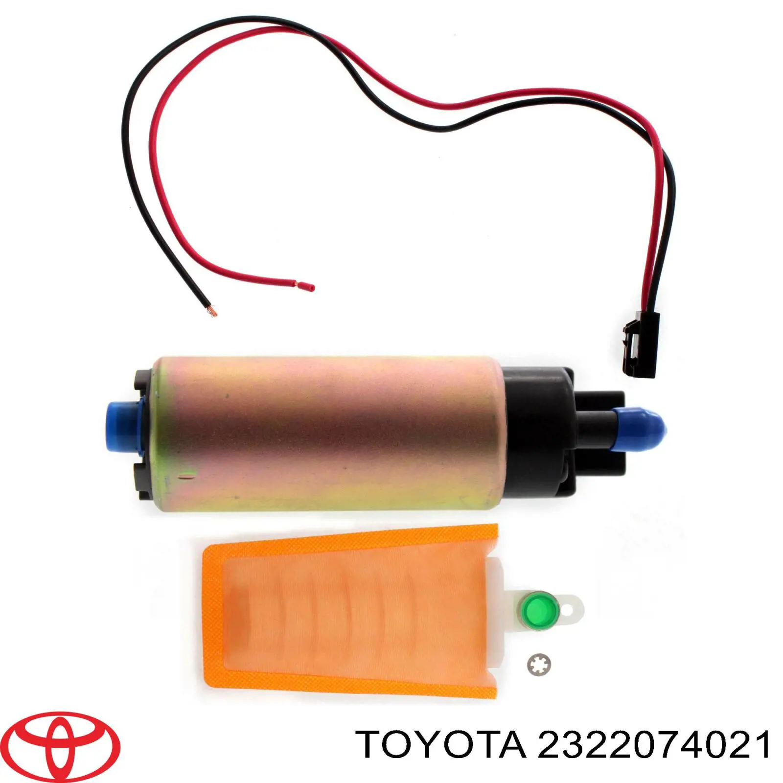 Bomba de alta presión Toyota 2322074021