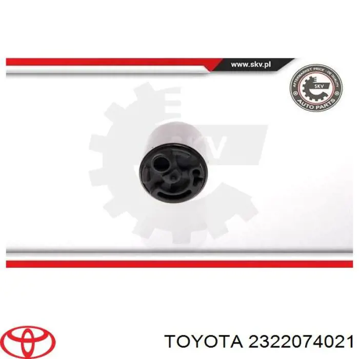 2322074021 Toyota Bomba de inyección