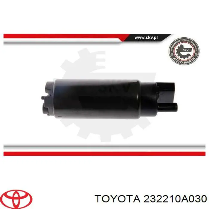 Elemento de turbina de la bomba de combustible Toyota 232210A030