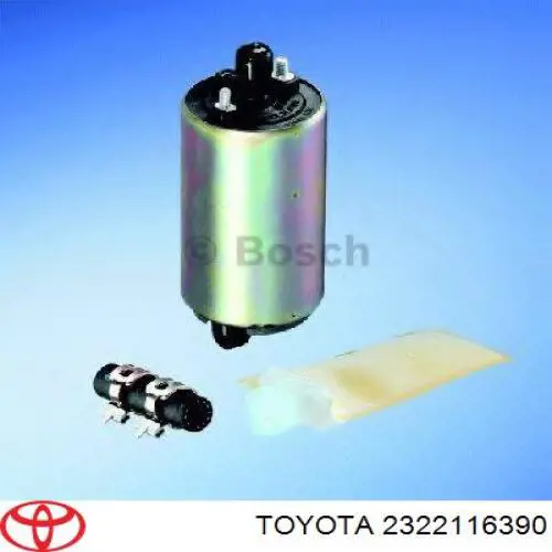 Elemento de turbina de bomba de combustible para Toyota Corolla (E9)