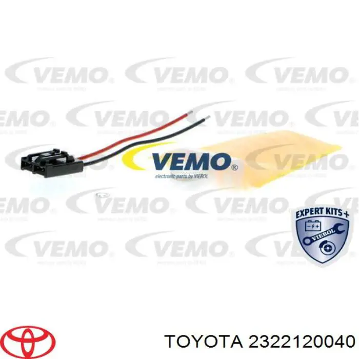 Comprar 2322120040 Toyota Elemento de turbina de la bomba de combustible