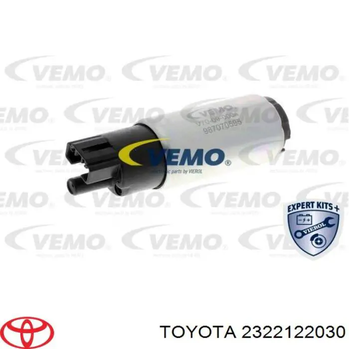 2322122030 Toyota elemento de turbina de bomba de combustible