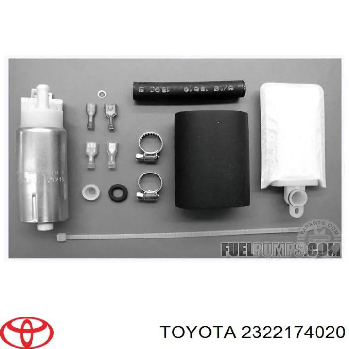 Elemento de turbina de la bomba de combustible 2322174020 Toyota