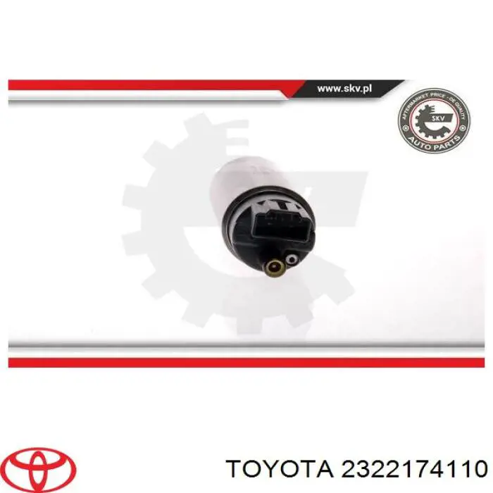 Unidad de alimentación de combustible 2322174110 Toyota