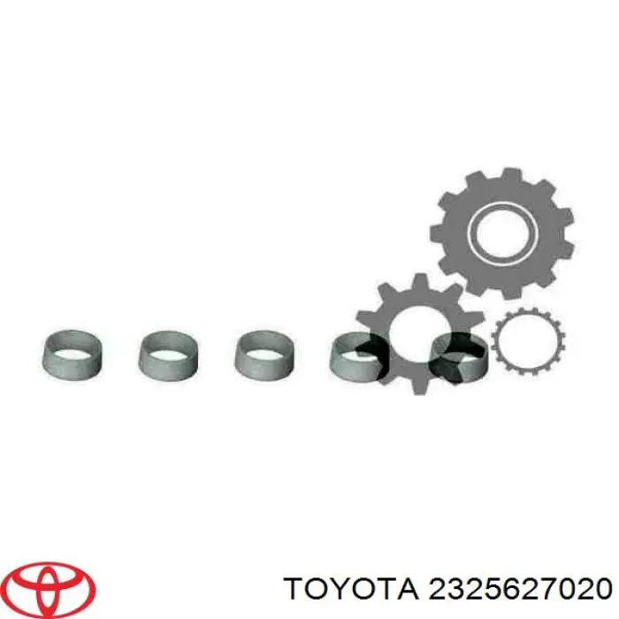Junta anular, inyector para Toyota Hiace (H1, H2)