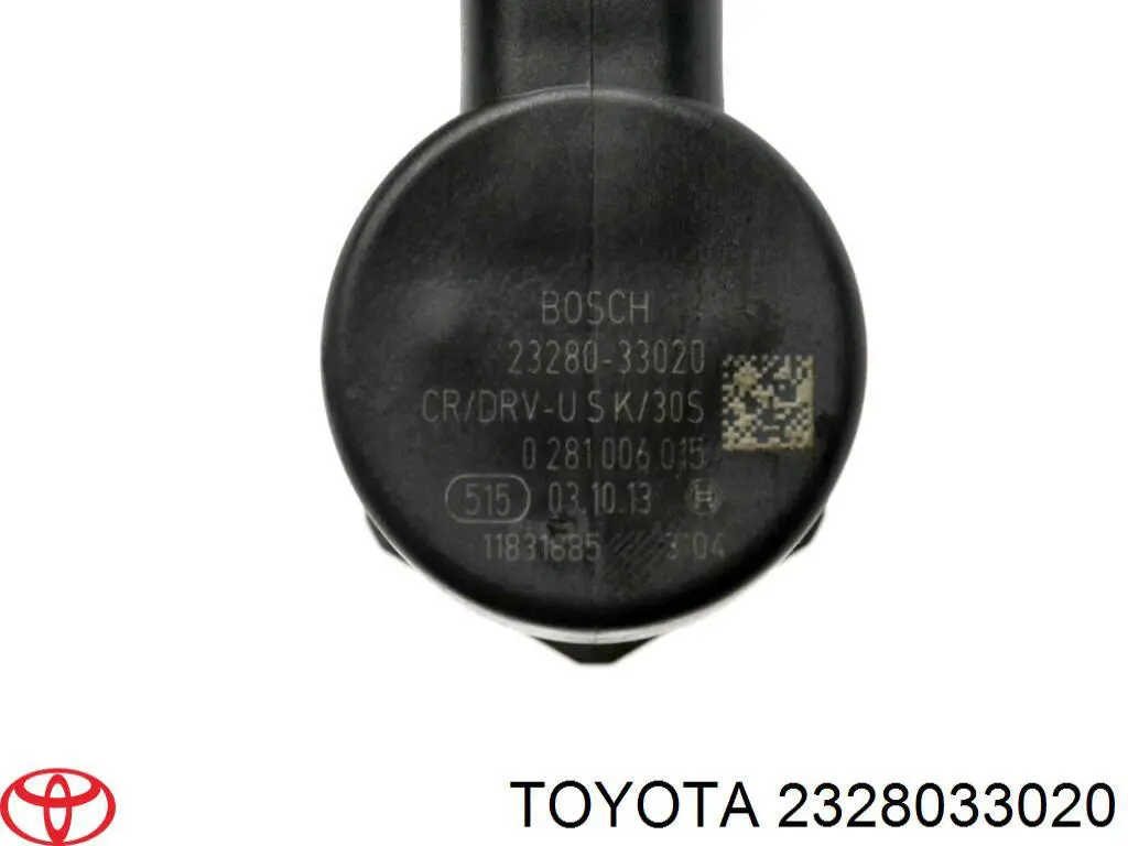 281006015 Bosch Válvula reguladora de presión del sistema common rail