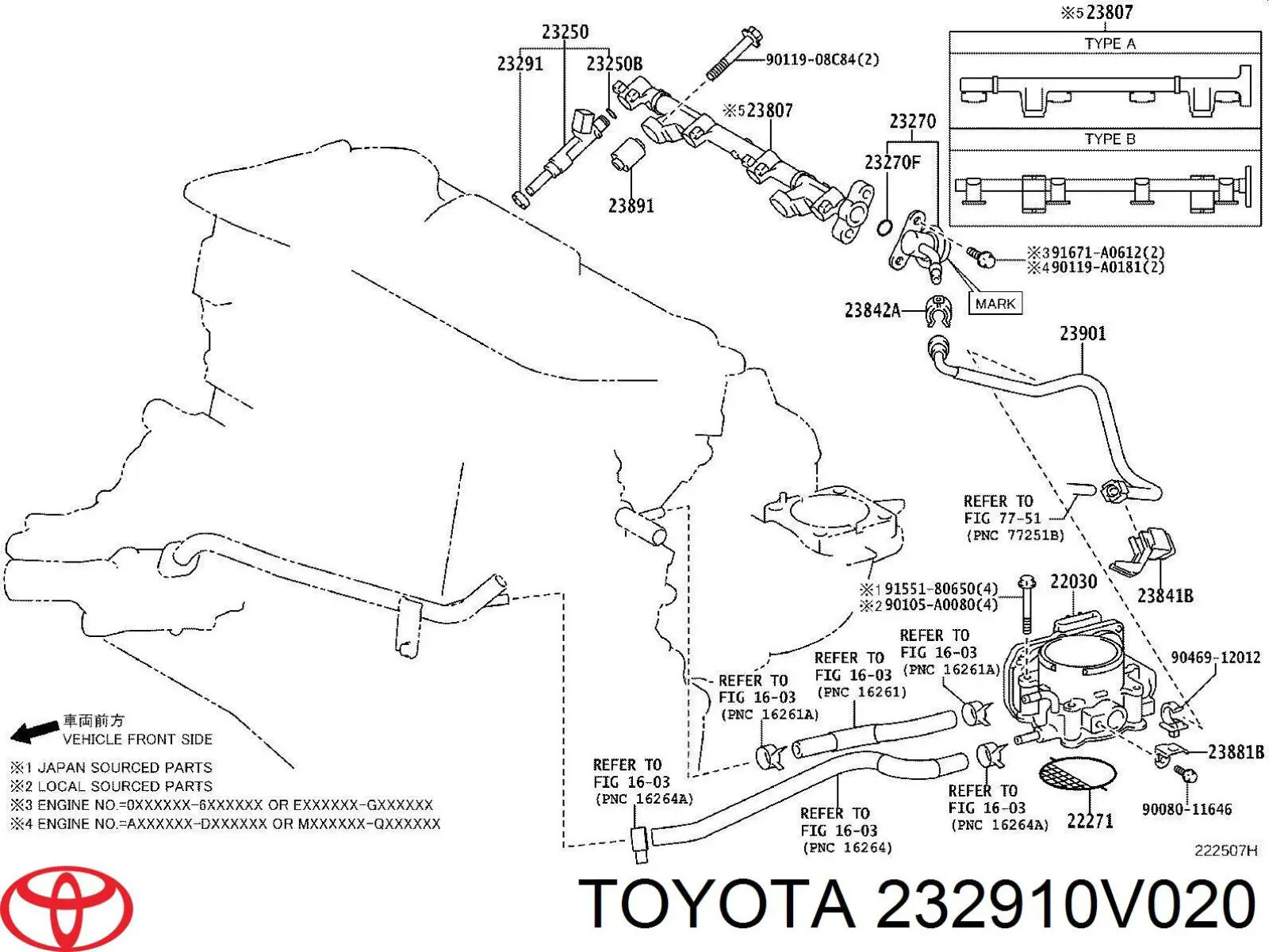 232910V020 Toyota