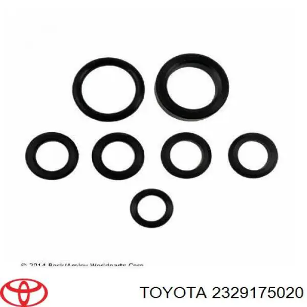 2329175020 Toyota junta de inyectores