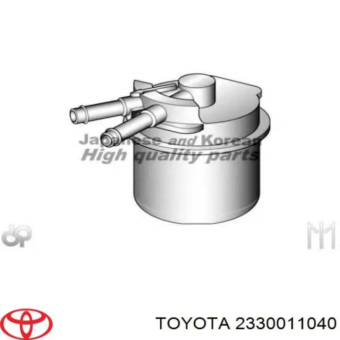 2330041030 Toyota filtro de combustible