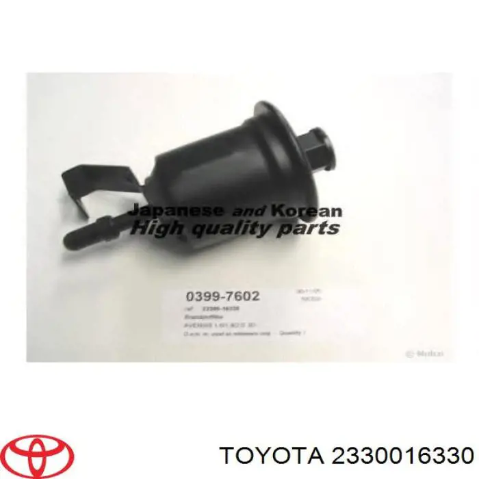 2330016330 Toyota Filtro de gasolina