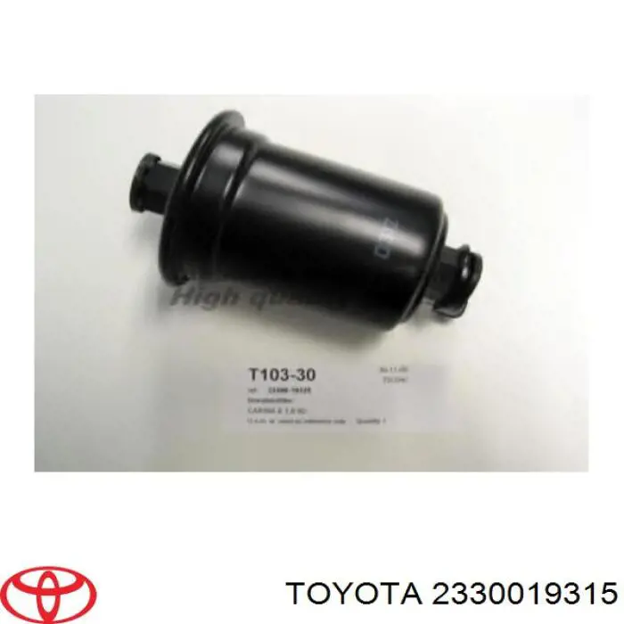 2330019315 Toyota filtro combustible