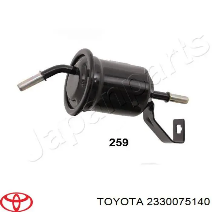 2330075140 Toyota filtro combustible