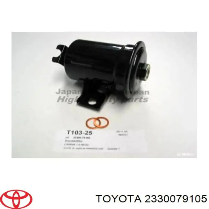 Filtro combustible Toyota 2330079105 precio, desde 9,74 EUR
