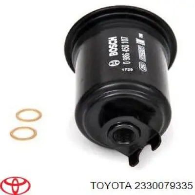 Filtro de gasoil Toyota 2330079335