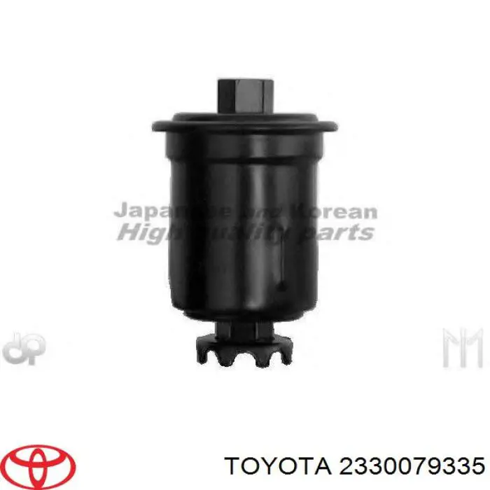 2330079335 Toyota filtro de combustible