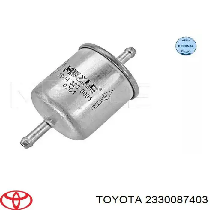 2330087403 Toyota filtro combustible