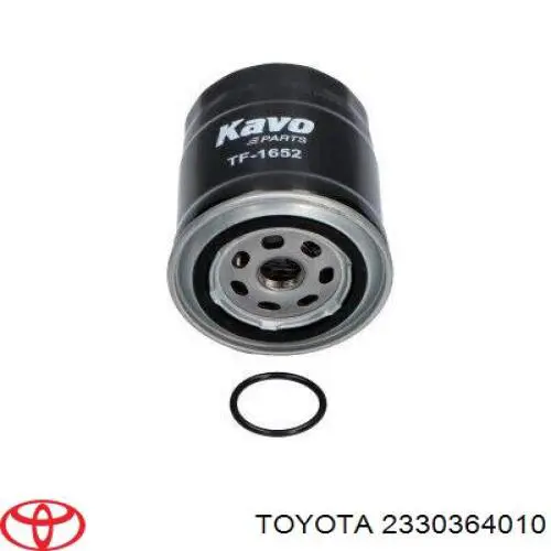 2330364010 Toyota filtro combustible