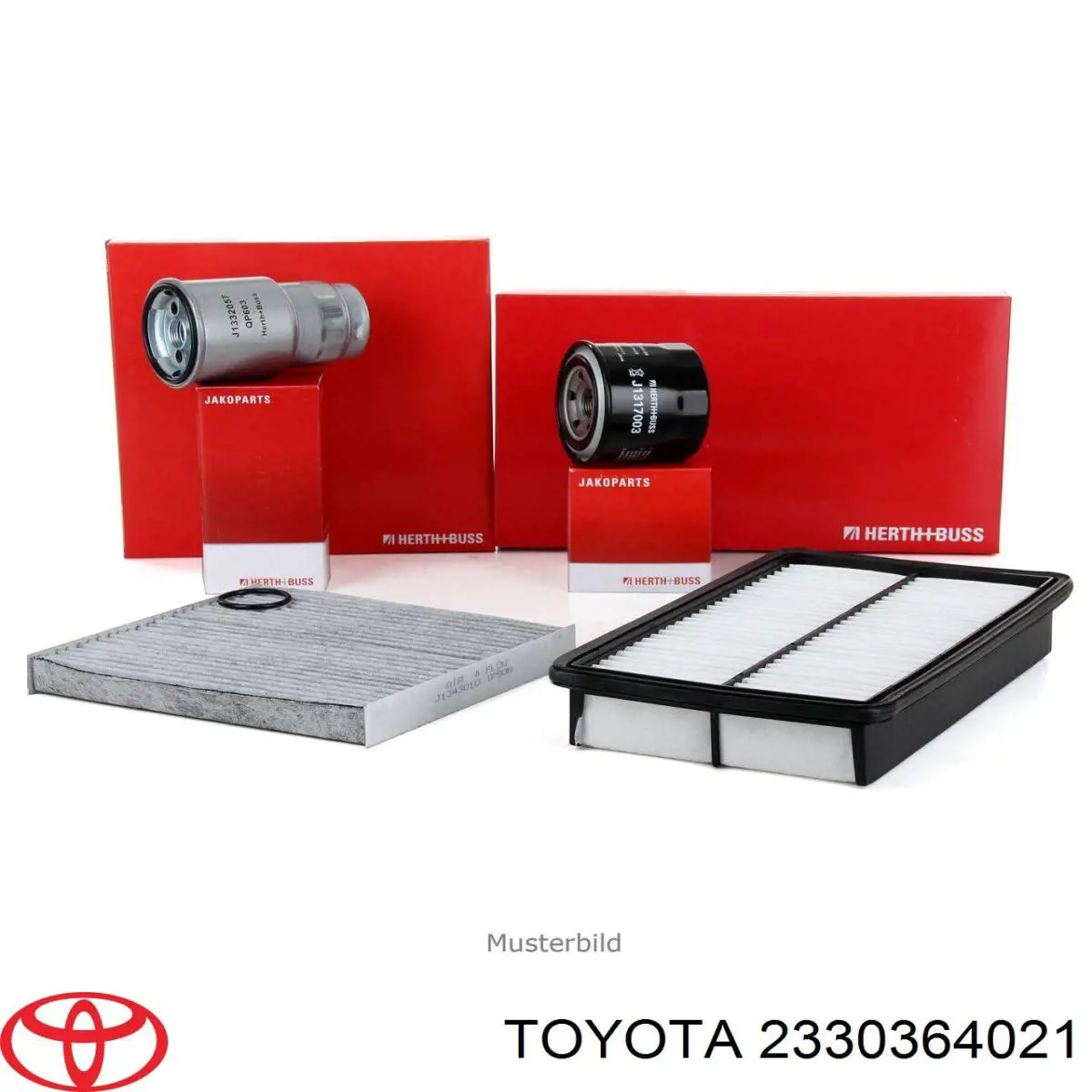 Filtro combustible Toyota 2330364021 precio, desde 13,72 EUR