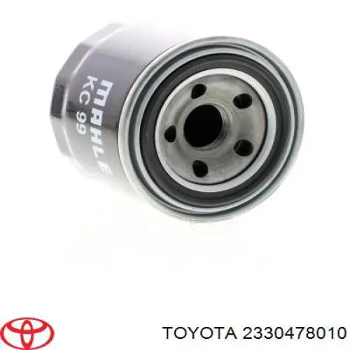 2330478010 Toyota filtro de combustible