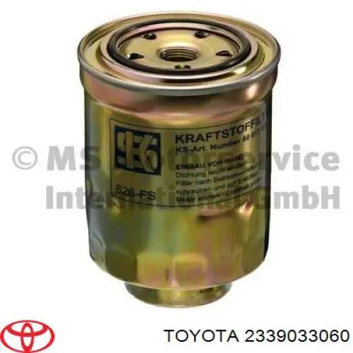 Filtro de combustible 2339033060 Toyota