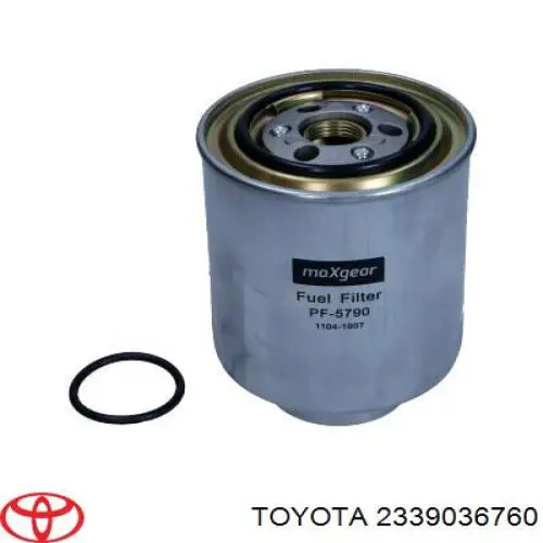 Filtro de combustible 2339036760 Toyota