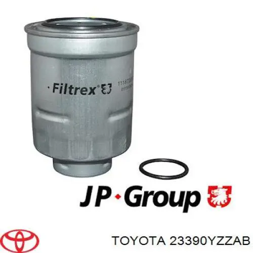 Filtro combustible Toyota 23390YZZAB precio, desde 13,72 EUR