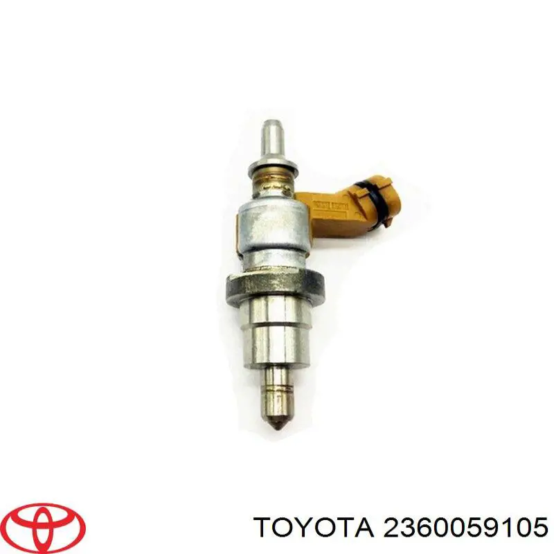 2360059105 Toyota inyector de combustible