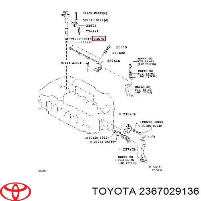 2367029136 Toyota