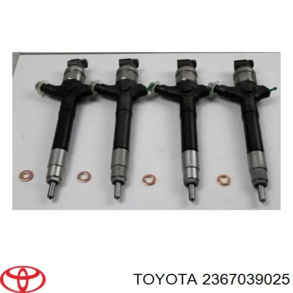 236703902684 Toyota inyector de combustible