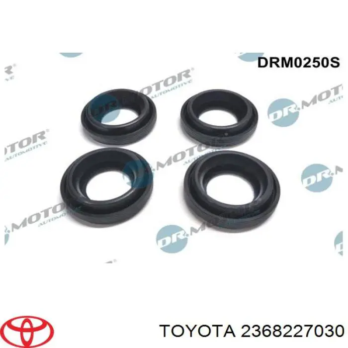 2368227030 Toyota junta, tapa de culata de cilindro, anillo de junta
