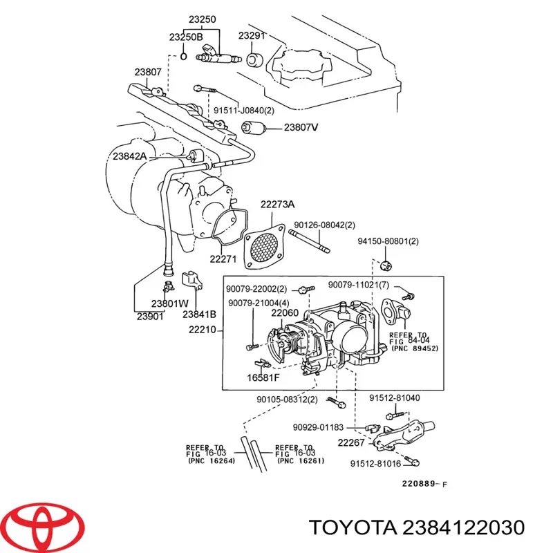 2384122030 Toyota