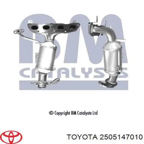 Comprar 2505147010 Toyota Catalizador