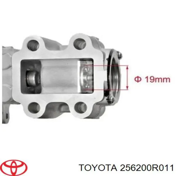 256200R011 Toyota válvula, agr