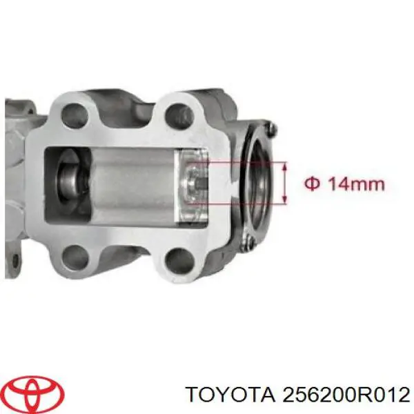 Válvula EGR ADBP740002 Blue Print