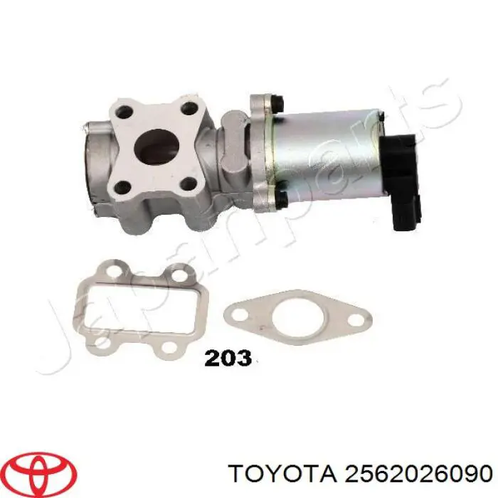 Válvula de regulación de gases Toyota 2562026090 precio, desde 107,79 EUR