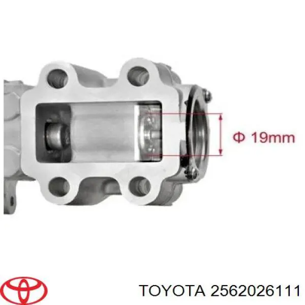 Comprar 2562026111 Toyota Válvula EGR