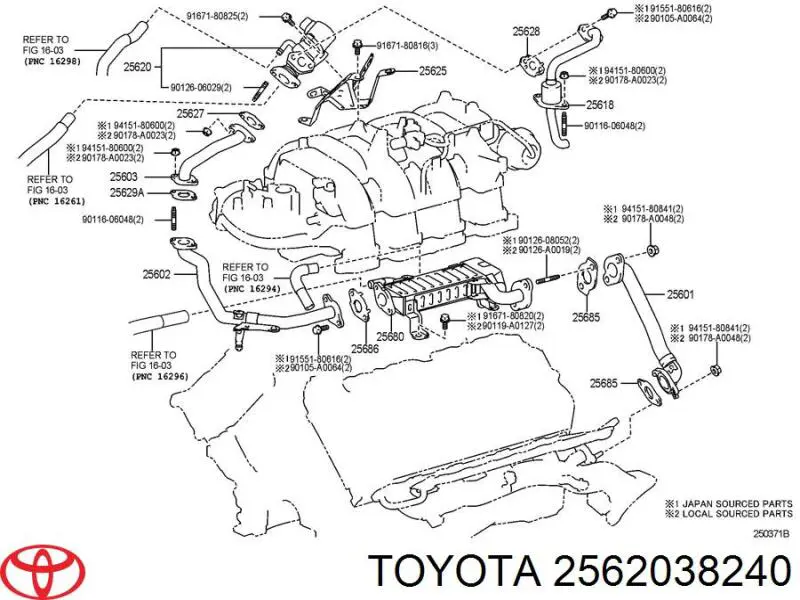 2562038240 Toyota