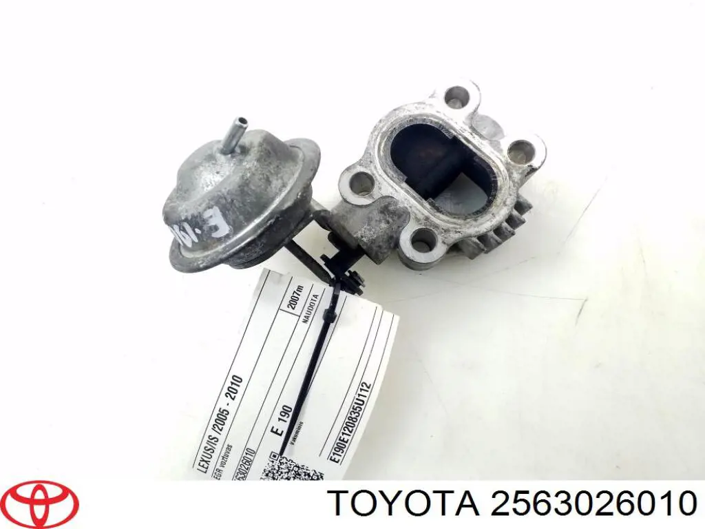 Válvula de regulación de gases Toyota 2563026010 precio, desde 117,61 EUR