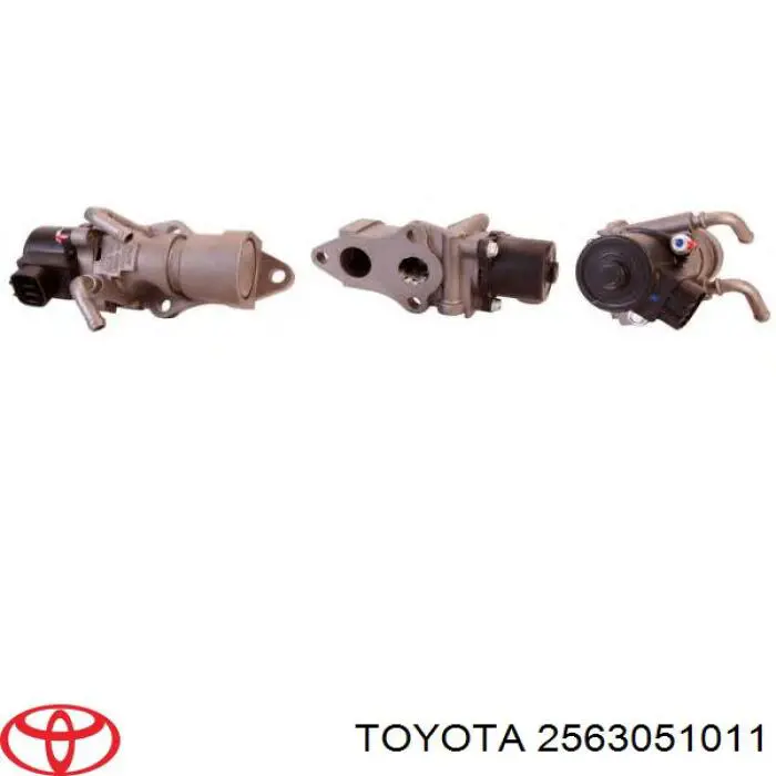 2563051011 Toyota válvula egr